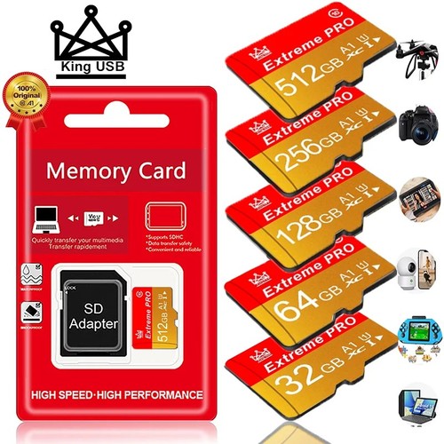 4gb 512gb micro memory - sd, card